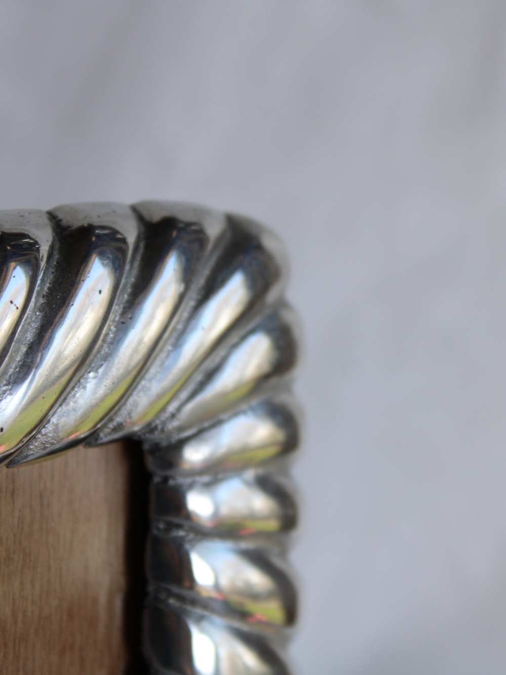 Pewter Twisted Rope Picture Frame - Picture 6 of 8